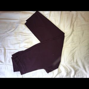Purple pixie dress pants